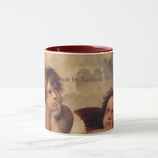 Raphael, Sistine Cherub Mok (Midden)