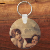 Raphael, Sistine Cherub Sleutelhanger (Voorkant)