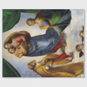Raphael Sistine Madonna Cadeaupapier (Vlak)