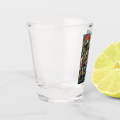 Raphael Spasimo Christ valt onder het Kruis Kunst Shot Glas (Links)