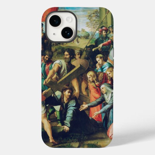 Raphael Spasimo Christ Valt Onder Kruis Kunst Case-Mate iPhone Case (Achterkant)
