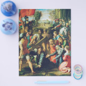 Raphael Spasimo Christ Valt Onder Kruis Kunst Flyer (Enkel)