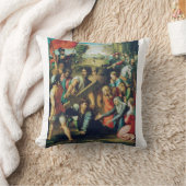 Raphael Spasimo Christ Valt Onder Kruis Kunst Kussen (Deken)