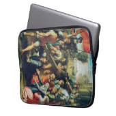 Raphael Spasimo Christ Valt Onder Kruis Kunst Laptop Sleeve (Voorkant Links)