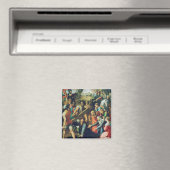 Raphael Spasimo Christ Valt Onder Kruis Kunst Magneet (Insitu (Vaatwasser))