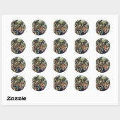Raphael Spasimo Christ Valt Onder Kruis Kunst Ronde Sticker (Vel)