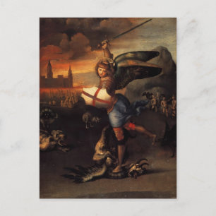 Raphael- St. Michael Briefkaart
