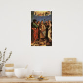 Raphael - Sts Cecilia, Paul, John Evangelist, Mar. Poster (Keuken)