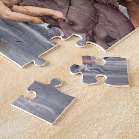 RAPHAEL - Triomf van Galatea 1512 Legpuzzel (Zijkant)