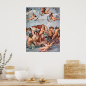 RAPHAEL - Triomf van Galatea 1512 Poster (Keuken)