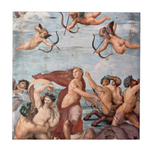 RAPHAEL - Triomf van Galatea 1512 Tegeltje