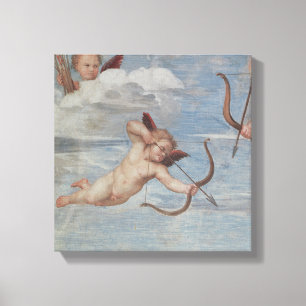 Raphael Triomf van Galatea Canvas Afdruk