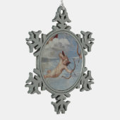 Raphael | Triomf van Galatea Tin Sneeuwvlok Ornament (Links)