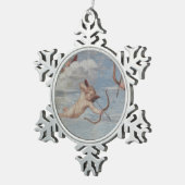 Raphael | Triomf van Galatea Tin Sneeuwvlok Ornament (Rechts)