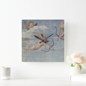 Raphael | Triomf van Galatea Vierkante Klok (Huis)