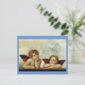 Raphael, twee Angels Painting, Briefkaart (Staand voorkant)