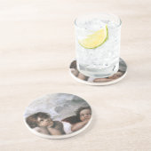 Raphael Two Angels Zandsteen Onderzetter (Zijkant)