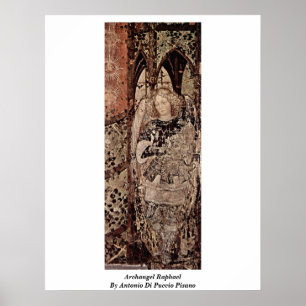 Raphael van de aartsengel door Antonio Di Puccio Poster