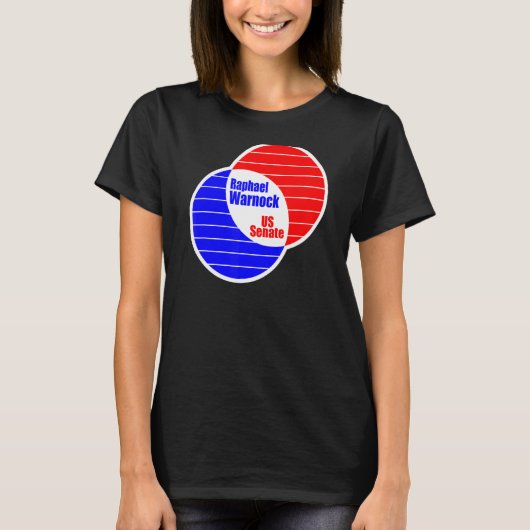 Raphael Warnock GA Senator US Senate Political T-shirt (Voorkant)