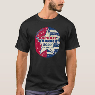 Raphael Warnock voor Senator 2022 Democratic Georg T-shirt