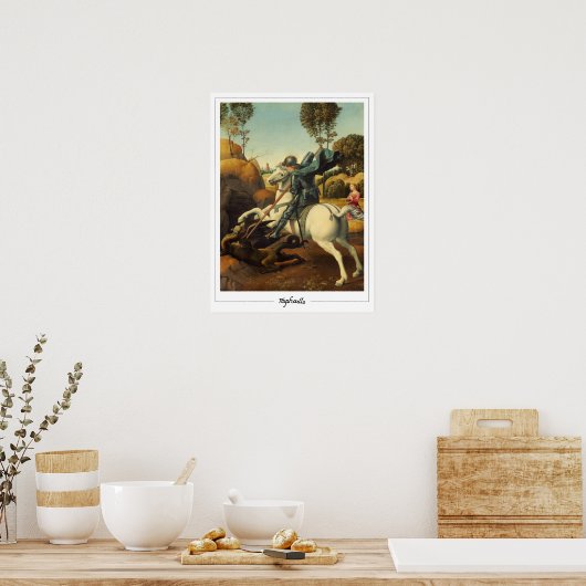 Raphael Zedign Kunstposter #1 Poster (Keuken)