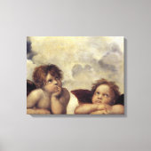 Raphaëls Angels Canvas Afdruk (Voorkant)