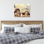 Raphaëls Angels Canvas Afdruk (Insitu (Slaapkamer))