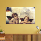 Raphaëls Angels Canvas Afdruk (Insitu (Woonkamer))