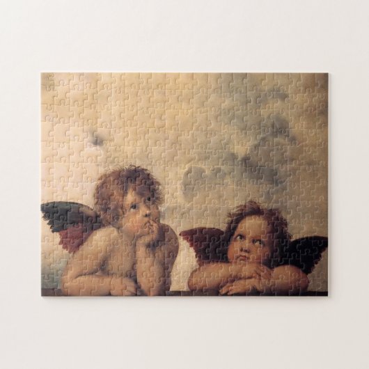 Raphaël's Cherubs Fine Art kerstengel Puzzle Legpuzzel (Horizontaal)