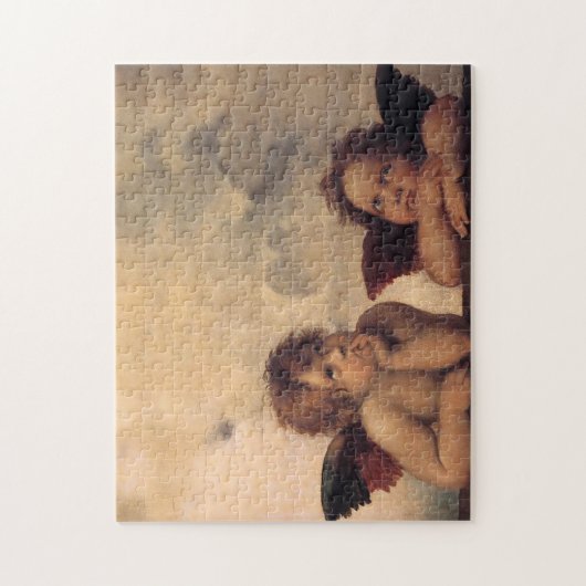 Raphaël's Cherubs Fine Art kerstengel Puzzle Legpuzzel (Verticaal)