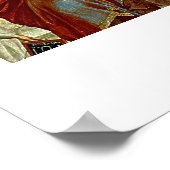 Raphaëls 'De School of Athene' Detail ongeveer 151 Poster (Hoek)