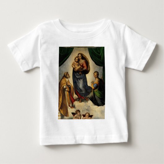 Raphaëls klassieke "Sistine Madonna" (circa 1513) (Voorkant)