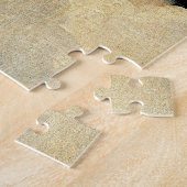 Raphaëls klassieke "Sistine Madonna" (circa 1513) Legpuzzel (Zijkant)