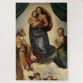 Raphaëls klassieke "Sistine Madonna" (circa 1513) Legpuzzel (Verticaal)