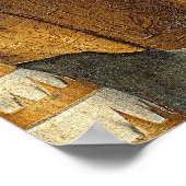 Raphaëls klassieke "Sistine Madonna" (circa 1513) Poster (Hoek)