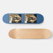 Raphaëls klassieke "Sistine Madonna" (circa 1513) Skateboard (Horizontaal)