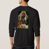 Raphaëls klassieke "Sistine Madonna" (circa 1513) Trui (Achterkant)
