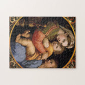 Raphaëls Madonna della sedia Kerstmis Puzzle Legpuzzel (Horizontaal)