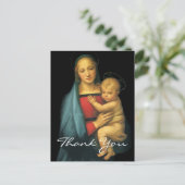 Raphaëls Madonna en kind Briefkaart (Staand voorkant)