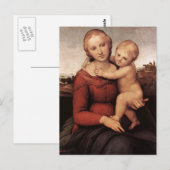 Raphael's mooie Madonna Briefkaart (Voorkant / Achterkant)