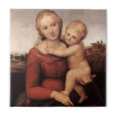 Raphael's mooie Madonna Tegeltje (Voorkant)