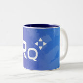 Raphael's quest - Officieel kanaal 2-ton youtube Tweekleurige Koffiemok (Voorkant rechts)