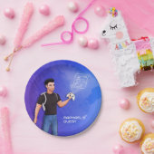 Raphael's Quest - Officieel Youtube-kanaal Papieren Bordje (Feest)