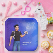 Raphael's Quest - Officieel Youtube-kanaal Papieren Bordje (Feest)