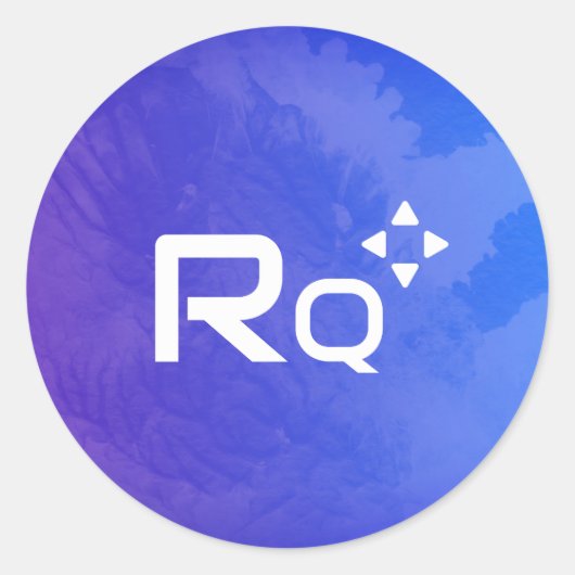 Raphael's Quest - Officieel Youtube-kanaal Ronde Sticker (Voorkant)