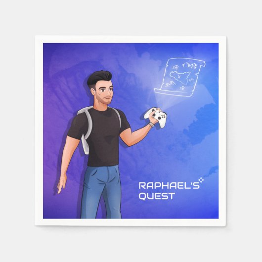 Raphael's Quest - Officieel Youtube-kanaal Servet (Voorkant)