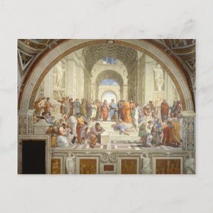 Raphaël's School of Athens Briefkaart