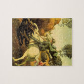 Raphaëls "St. George en de Draak" (ongeveer 1505) Legpuzzel (Horizontaal)