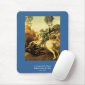 Raphaëls "St. George en de Draak" (ongeveer 1505) Muismat (Met muis)