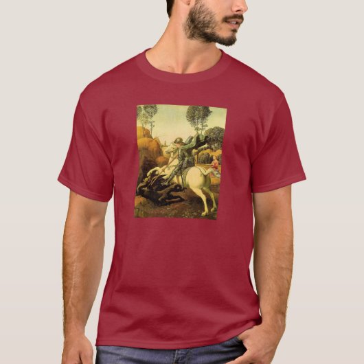 Raphaëls "St. George en de Draak" (ongeveer 1505) T-shirt (Voorkant)